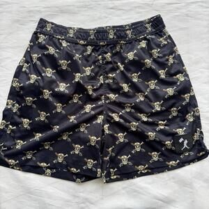 Baseballism Medium M Sticks Stones Diamond Air Mesh Shorts Baseball Skulls